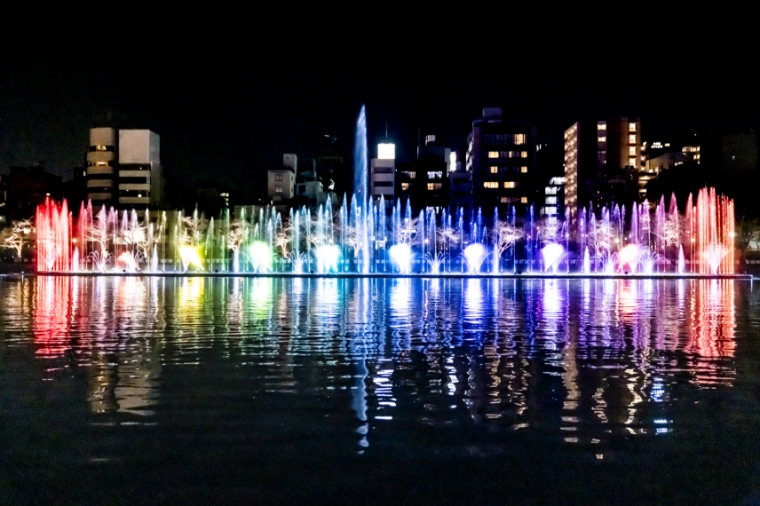 水と光のウォーターショー